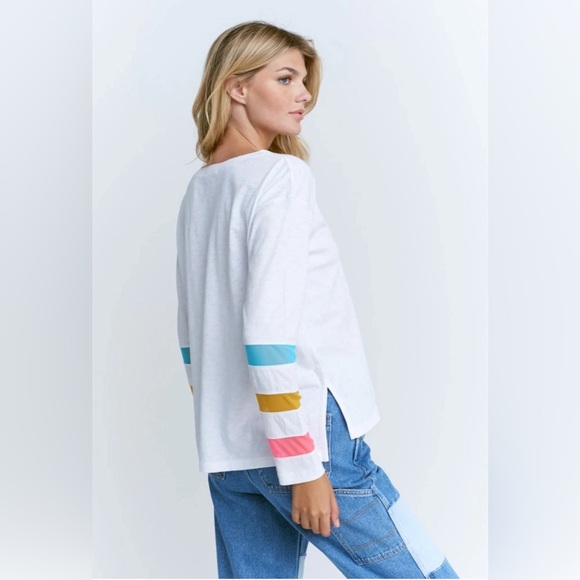 Lisa Todd Tops - LISA TODD MESH FEST IN WHITE SIZE XS